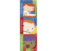 Nativity Mini Board Book Stack (Set of 3): Mother Mary, Herald Angels, We Three Kings