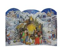 Nativity Relicious Richard Sellmer Advent Calendar 370 x 265 mm Freestanding