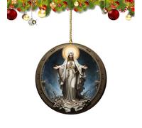 Nativity Scene | 2D Acrylic Religious Pendant, Birth Tree, Home Easter Car Interior Shelf Door Handle Branches