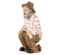 Nativity Scene Figurine Cagones/Caganer The Schisser/Scheisserle [Hand-Painted - Scale: for 9 cm Figures. Size of this figure: approx. 5.5 cm] For Nativity Scenes and Model Making