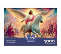 Nativity Scene Jigsaws 1000 Piece Puzzle Impossible Fit Together Perfectly Wall Decor for Adults And Kids 70x50cm/1000pcs
