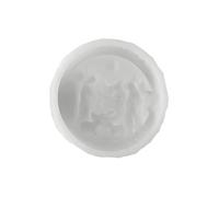 Nativity Scene Mold, Jesus Birth Candle Moulds - 3D Round Easy Release Silicone Craft Christmas Mold for Resin Fondant Gypsum Plaster Wax Soap Chocolate Crafting Projects DIY Art Decoration Supplies