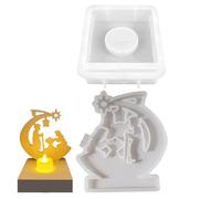 Nativity Scene Mold Safe Non-Stick Candle Casting