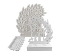 Nativity scene mould, crib atmosphere: create a stunning nativity scene that shows elegance in holiday decorations and the holy spirit of Christmas traditions in silicone moulds