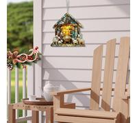 Nativity Scene Sun Catcher - Acrylic Christmas Window Hanging | Colorful, Religious, Sun Catcher Ornament With Holy Family Design | Christmas Sunn Catchher - Holiday Home Church Decor