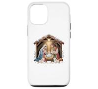 Nativity scene with Mary Joseph and baby Jesus design Case for iPhone 12/12 Pro