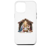 Nativity scene with Mary Joseph and baby Jesus design Case for iPhone 12 Pro Max