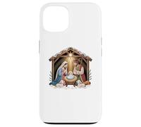 Nativity scene with Mary Joseph and baby Jesus design Case for iPhone 13