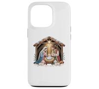 Nativity scene with Mary Joseph and baby Jesus design Case for iPhone 13 Pro