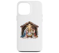 Nativity scene with Mary Joseph and baby Jesus design Case for iPhone 13 Pro Max