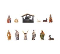 Nativity Set | Miniature Figures of the Child Jesus of the Nativity Scene | Nativity Scene Classic Decoration | Holy Family Display and Detailed | for Decoration