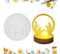 Nativity Silicone Mold - Silicone Jesus Birth Mold, 6x6 Inch Epoxy Resin Casting Mold, Non-Stick Craft Decoration, Table Decoration for Holiday DIY, Wax Plaster for Resin and Creative Projects