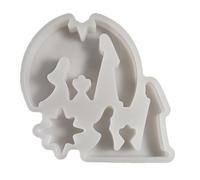 Nativity Themed Resin Silicone Molds for Epoxy Resin Making Chocolate Fondant Silicone Molds for Candy Chocolate Nativity Scene Mold