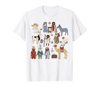 Nativity Toys Value Graphic T-Shirt, Men, White, XL