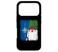 NATO Algeria Half Flag OTAN Algerian Heritage Case for iPhone 17 Pro