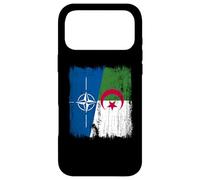 NATO Algeria Half Flag OTAN Algerian Heritage Case for iPhone 17 Pro Max