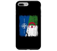 NATO Algeria Half Flag OTAN Algerian Heritage Case for iPhone 7 Plus/8 Plus