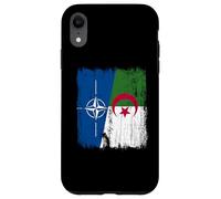 NATO Algeria Half Flag OTAN Algerian Heritage Case for iPhone XR