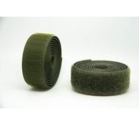 NATO/OTAN/NATO Green 50mm Sew-on Hook & Loop Tape Alfatex® Brand supplied by the Velcro Companies - Various Lengths (Length: 1m)