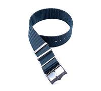 NATO Strap Fabric Wrist Bracelet Watch Bands 20mm 22mm Nylon Watch Band Replacement Watch Accessories, Grey, 20mm