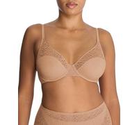 Natori Women's Pretty Smooth Seamless Underwire Full Coverage Bra, Buff, 36F