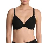 Natori Women's Pure Luxe Custom-Coverage Contour Bra - Black - 32DD