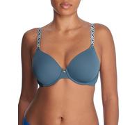 Natori Women's Pure Luxe Plunge Underwire T-Shirt Bra, Stellar/Ivory, 32C