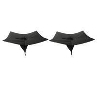 Natotela 47.2x47.2x23.6in Catch Basin Insert, 2 Pack PET Storm Drain Filter | 4 Lifting Loops Square Witches Hat Oil & Sediment Guard Filter Parking lot Street Construction Site Industrial