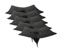 Natotela 5 Pack PET 47.2x47.2x23.6in Oil & Sediment Guard Filter | Storm Drain Filter 4 Lifting Loops Square Witches Hat Catch Basin Filter Parking lot Street Construction Site Industrial