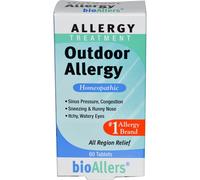 NatraBio, BioAllers, Allergy Treatment, Outdoor Allergy, 60 Tablets