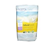 Natracare Maxi Pads Without Wings | Night-Time Absorbency | Pack of 10 X 12