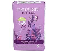 Natracare Natural Maxi Pads Regular Absorbency Without Wings | 1 Pack of 14 Pads
