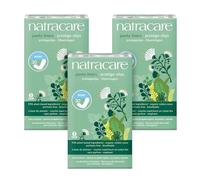 Natracare Natural Organic Mini Panty Liners, Made with Certified Organic Cotton, Ecologically Certified Cellulose Pulp and Plant Starch (3 Pack, 90 Liners Total)