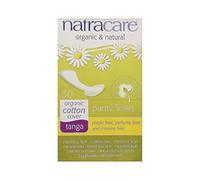 Natracare Natural Tanga Panty Liners for Thongs with Organic Cotton Cover | 1 Pack of 30 Liners