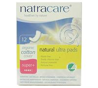 Natracare Natural Ultra Pads Super Plus Without Wings, 12 Pads x 2 Pack (24 Pads)