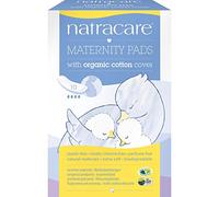 Natracare New Mother Maternity Pads with Organic Cotton, 10 Pads x 2 Pack (20 Pads Total)