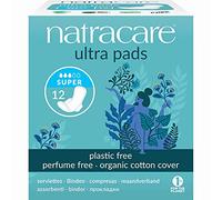 Natracare Natural Ultra Pads Super Absorbency with Wings | 1 Pack of 12 Pads