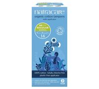 Natracare Organic Applicator Tampons (Regular) - 16 Pack