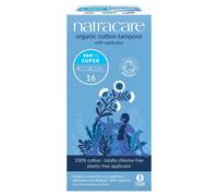 Natracare Organic Applicator Tampons (Super) - 16 Pack