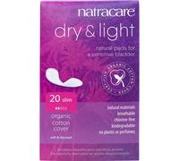Natracare Organic Cotton Dry & Light Incontinence Pads - 20
