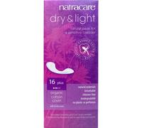 Natracare Organic Cotton Dry & Light Incontinence Pads - Plus - Pack of 16