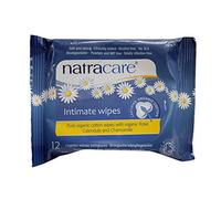 Natracare Organic Cotton Intimate Wipes | 12 Wipes x 2 Pack (24 Wipes)