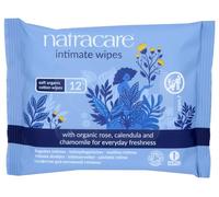 Natracare Organic Cotton Intimate Wipes | 12 Wipes x 5 Packs (60 Wipes)