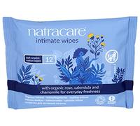 Natracare Organic Cotton Intimate Wipes x 12-24 Pack