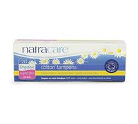 Natracare Organic Cotton Non-applicator Tampons | Super Plus Absorbency Pack of 20 x 6 | Toxin-Free, Plastic-Free