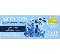 Natracare Organic Cotton Tampons - Regular - Pack of 20