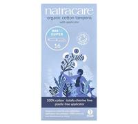 Natracare Organic Applicator Tampons (Super) - 16 Pack