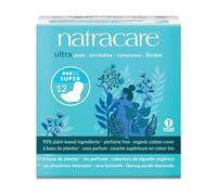 Natracare Ultra Pads With Wings (Super) - 12 Pack