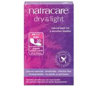 Natracare Organic Dry and Light Incontinence Pads - Pack of 20