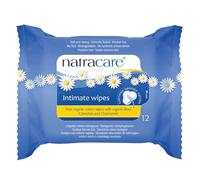 Natracare Organic Intimate Cotton Wipe - 12 Pack Value Size (144 Wipes Total)
